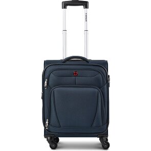 Wenger Beaumont 4 Rollen Kabinentrolley S 54 cm mit Dehnfalte