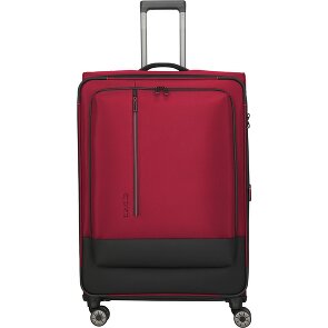 Travelite Crosslite 4 Rollen Trolley XL 81 cm mit Dehnfalte