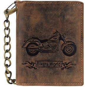 Greenburry Vintage Bike Geldbörse Leder 10 cm