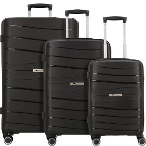 Cocoono Leon 4 Rollen Kofferset 3-teilig