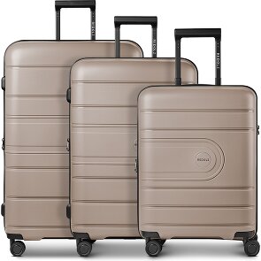 Redolz Essentials 11 4 Rollen Kofferset 3-teilig mit Dehnfalte