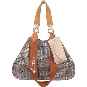 Fritzi aus Preußen Limited Painted Straw Schultertasche 43 cm