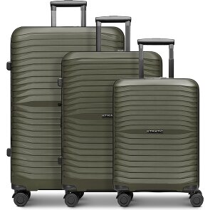 Stratic Shine 4 Rollen Kofferset 3-teilig mit Dehnfalte