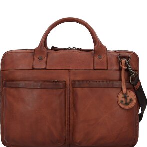 Harbour 2nd Urban Poets Aktentasche Leder 50 cm Laptopfach