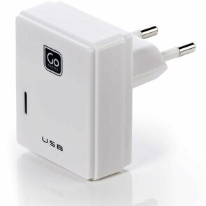Go Travel Doppel-USB-Ladegerät für Micro-USB + Apple-Geräte UK