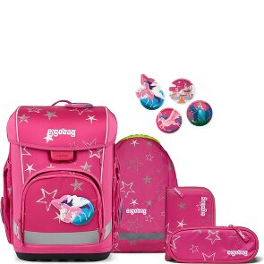 Ergobag cubo light Schulranzen-Set 6-teilig