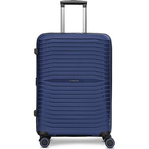 Stratic Shine 4 Rollen Trolley 65 cm mit Dehnfalte