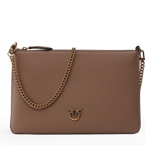PINKO Flat Clutch Tasche Leder 24 cm