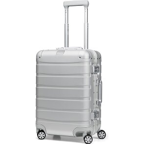 Redolz Pro Aluminium 4-Rollen Kabinentrolley S Aluminium 55 cm