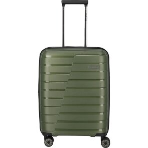 Travelite Air Base 4 Rollen Kabinentrolley 55 cm mit Dehnfalte