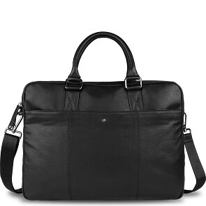 Bugatti Black Magic Aktentasche Leder 40 cm Laptopfach