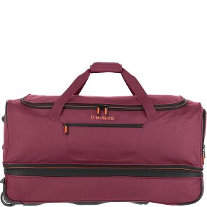 Travelite Basics 2 Rollen Reisetasche 70 cm mit Dehnfalte