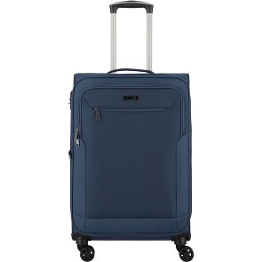 d&n Travel Line 6864 4-Rollen Trolley 66 cm