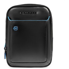 Piquadro Blue Square Mini Bag Umhängetasche Leder 17 cm