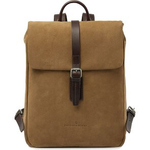 Castelijn & Beerens Veneto Business-Rucksack RFID Schutz Leder 39 cm Laptopfach