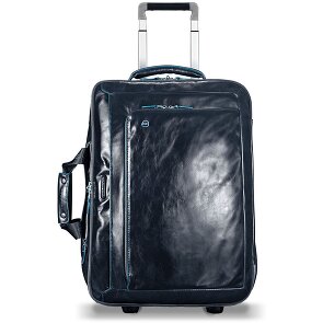 Piquadro Blue Square 2-Rollen Businesstrolley Leder 51 cm Laptopfach