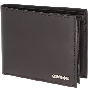 oxmox Leather Geldbörse RFID Schutz Leder 12 cm