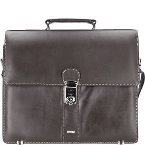 Alassio Monaco Aktentasche Leder 38 cm Laptopfach