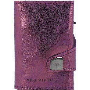 Tru Virtu Click & Slide Kreditkartenetui RFID Leder 6,5 cm