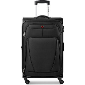 Wenger Beaumont 4 Rollen Trolley L 78 cm mit Dehnfalte