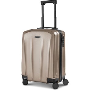 Police New York 4 Rollen Kabinentrolley S 54 cm mit Dehnfalte