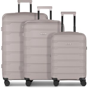 d&n South Dakota 4 Rollen Kofferset 3-teilig mit Dehnfalte