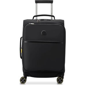 Delsey Paris Turenne Soft 4 Rollen Kabinentrolley 55 cm mit Dehnfalte