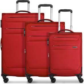 Worldpack Chicago 4 Rollen Kofferset 3-teilig mit Dehnfalte
