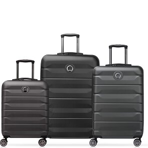 Delsey Paris Air Armour 4 Rollen Kofferset 3-teilig mit Dehnfalte