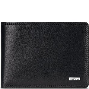 Redolz Leather Essentials QF Geldbörse RFID Leder 12 cm ausklappbar