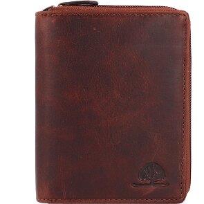 Greenburry Rugged Geldbörse RFID Schutz Leder 10 cm