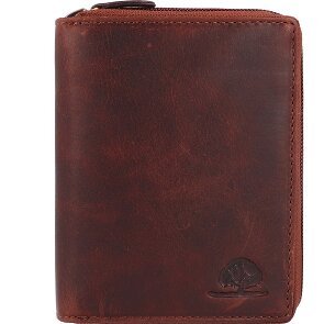 Greenburry Rugged Geldbörse RFID Schutz Leder 12.5 cm