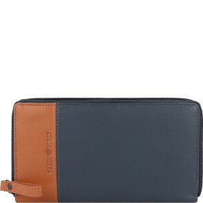 Greenburry Nappa Geldbörse RFID Schutz Leder 19.5 cm