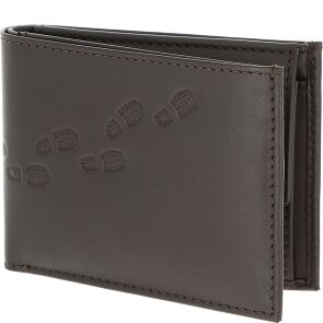 oxmox Leather Geldbörse RFID Schutz Leder 11 cm