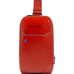 Piquadro Blue Square Umhängetasche Leder 28 cm