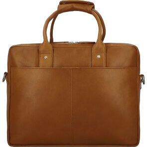 Dermata Aktentasche Leder 39 cm Laptopfach