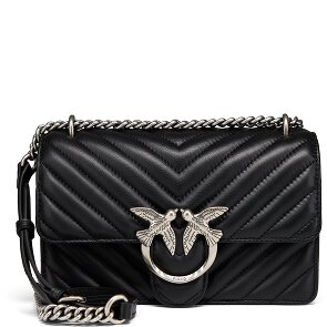 PINKO Love One Umhängetasche Leder 21 cm