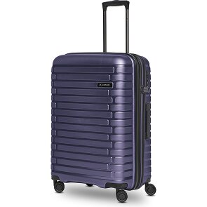 Pactastic Collection 04 THE MEDIUM + 4 Rollen Trolley M 66 cm mit Dehnfalte