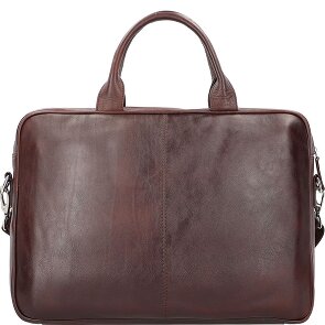 Dermata Aktentasche Leder 39 cm Laptopfach