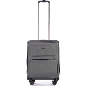 Stratic Bendigo Light + 4 Rollen Kabinentrolley 54 cm mit Dehnfalte