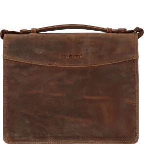 Greenburry Vintage Ringmappe Leder 34 cm