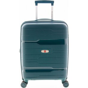 Gladiator 3800 4 Rollen Kabinentrolley 55 cm mit Dehnfalte