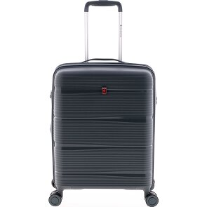 Gladiator 0800 4 Rollen Kabinentrolley 55 cm mit Dehnfalte