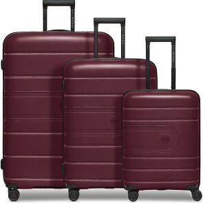 Redolz Essentials 11 4 Rollen Kofferset 3-teilig mit Dehnfalte