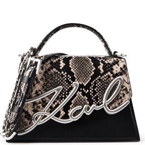 Karl Lagerfeld Signature 2.0 Handtasche Leder 22 cm