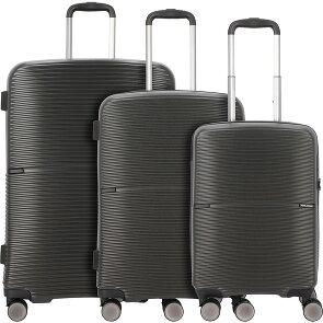 Worldpack San Francisco 4 Rollen Kofferset 3-teilig