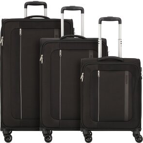 American Tourister Blazing Ride 4 Rollen Kofferset 3-teilig mit Dehnfalte