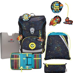 DerDieDas ErgoFlex Easy LED Schulranzen-Set 5-teilig