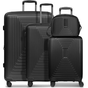 Redolz Essentials 14 4-Rollen Kofferset + Beautycase 4 tlg. mit Dehnfalte