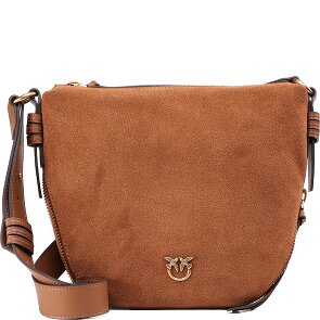 PINKO Zip Around Umhängetasche Leder 28 cm